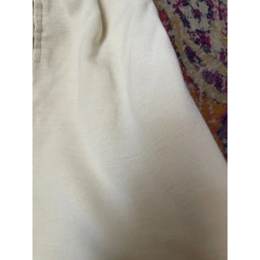 Vintage Cream Linen Toddler Dress with Strawberry Embroidery
